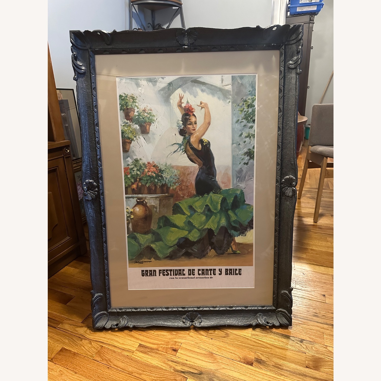 Vintage Framed Poster - image-2