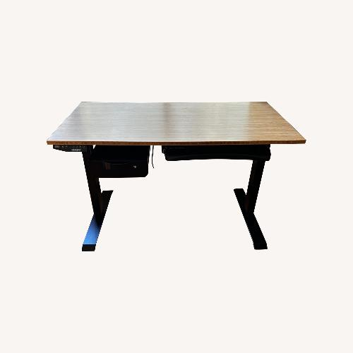 Used Natural Bamboo Desk for sale on AptDeco