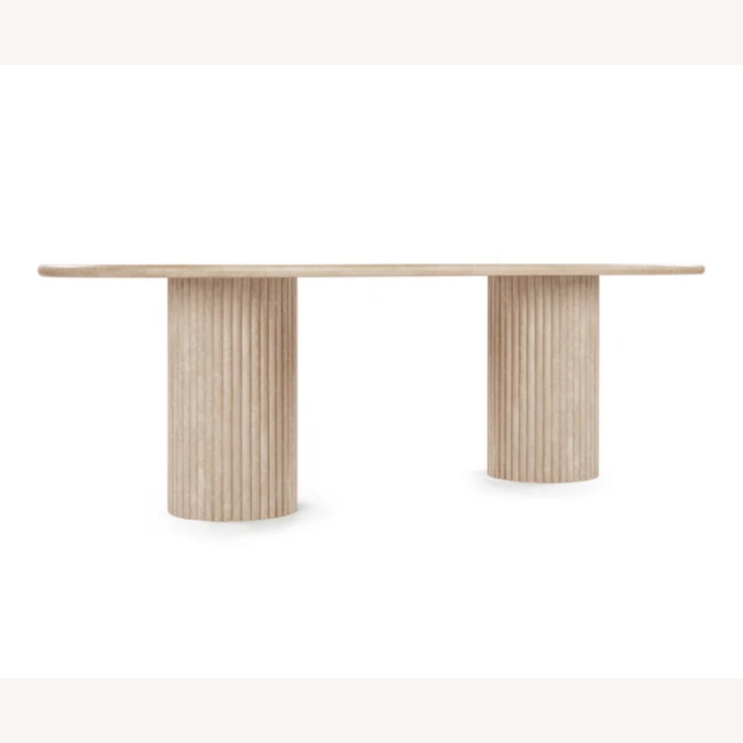  Travertine Dining Table - image-8