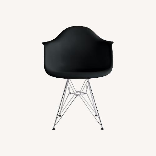 Used Herman Miller Eames Black Fabric Armchair for sale on AptDeco