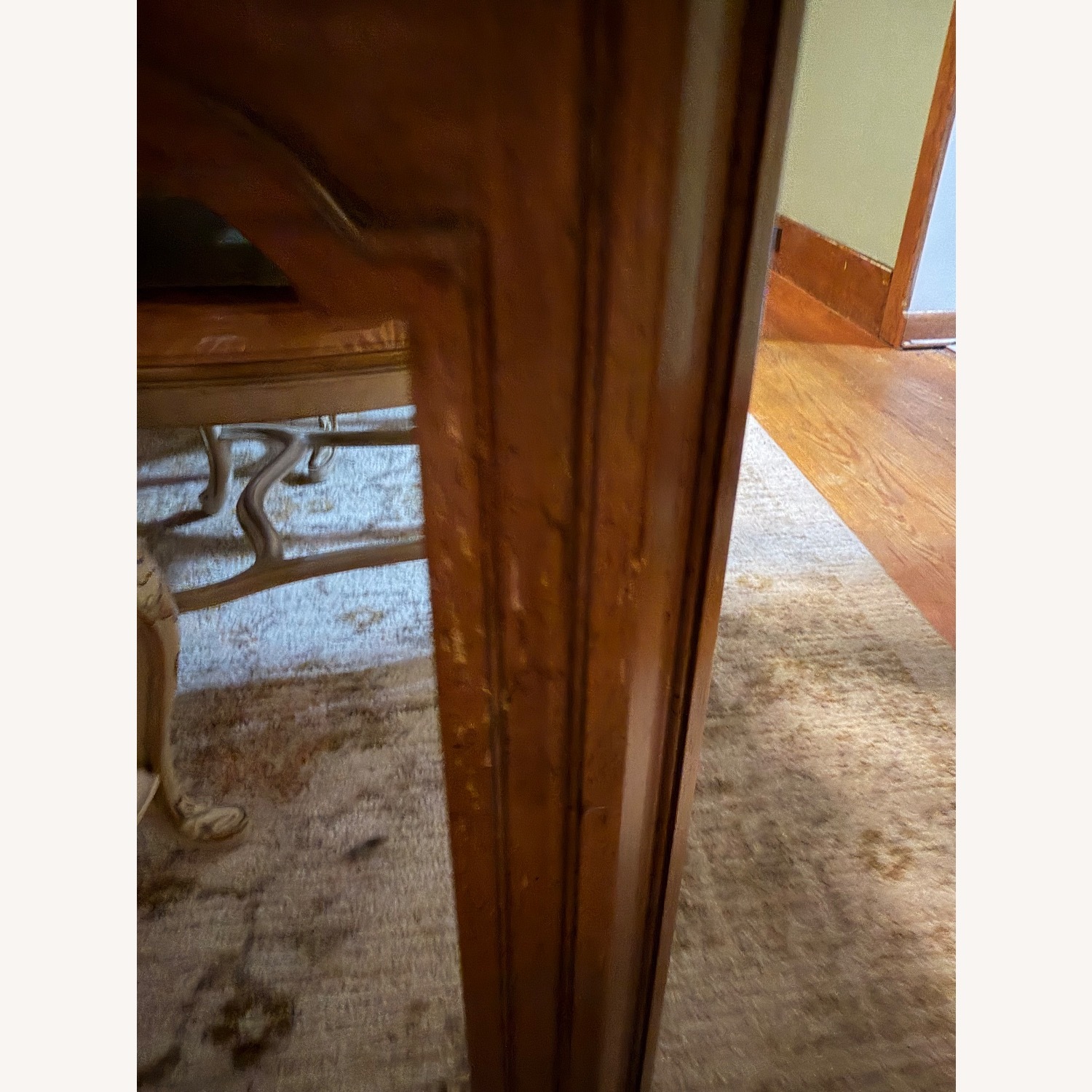 Drexel Light Brown Wood Dining Table and Chairs - image-2