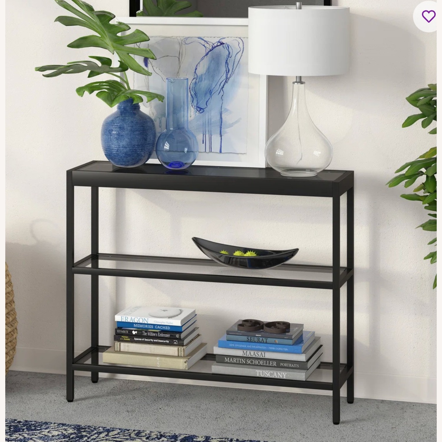 Wayfair Mercer 41 Black Metal Side Table - image-3