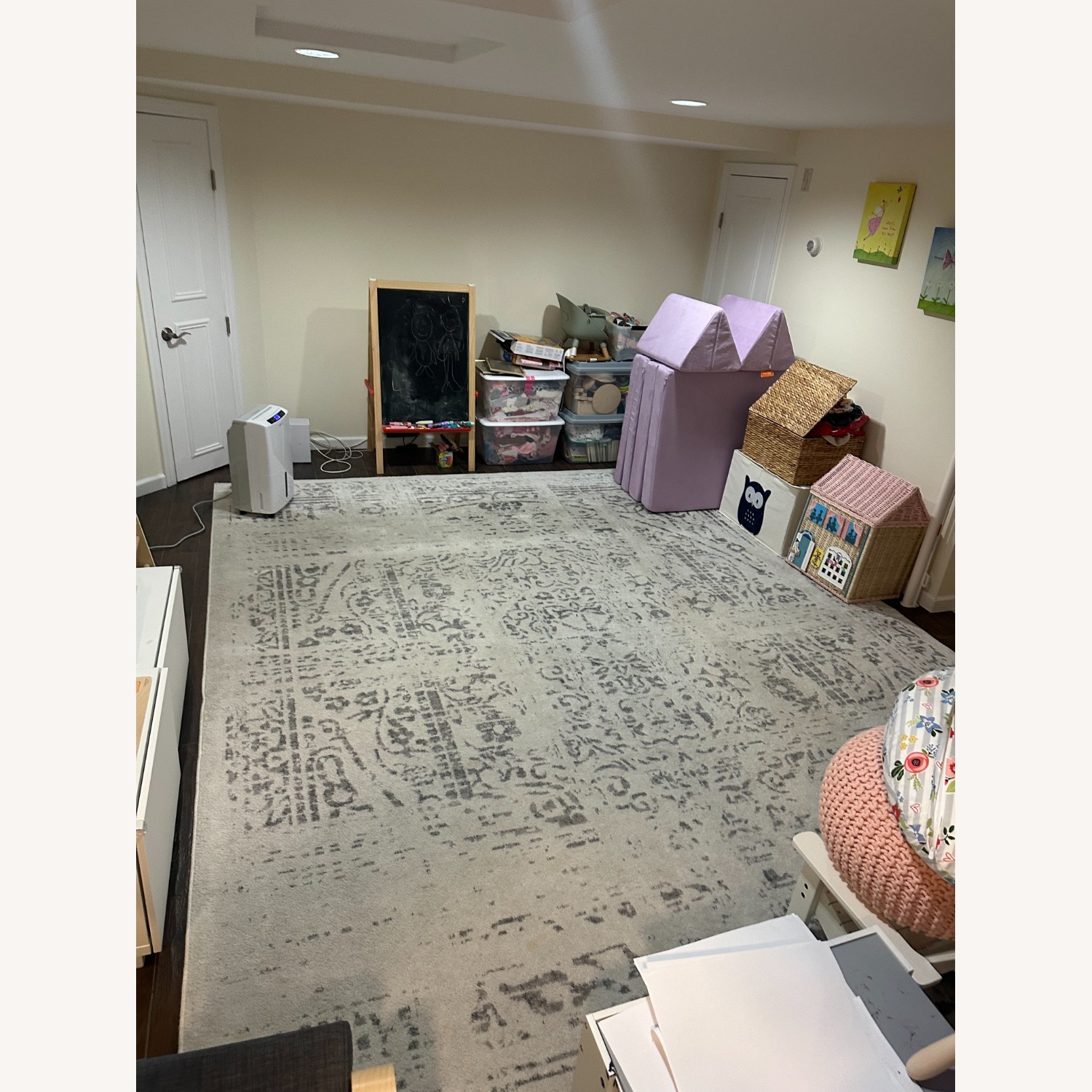 Rugs USA Light Gray Area Rug 10' x 13' - image-3