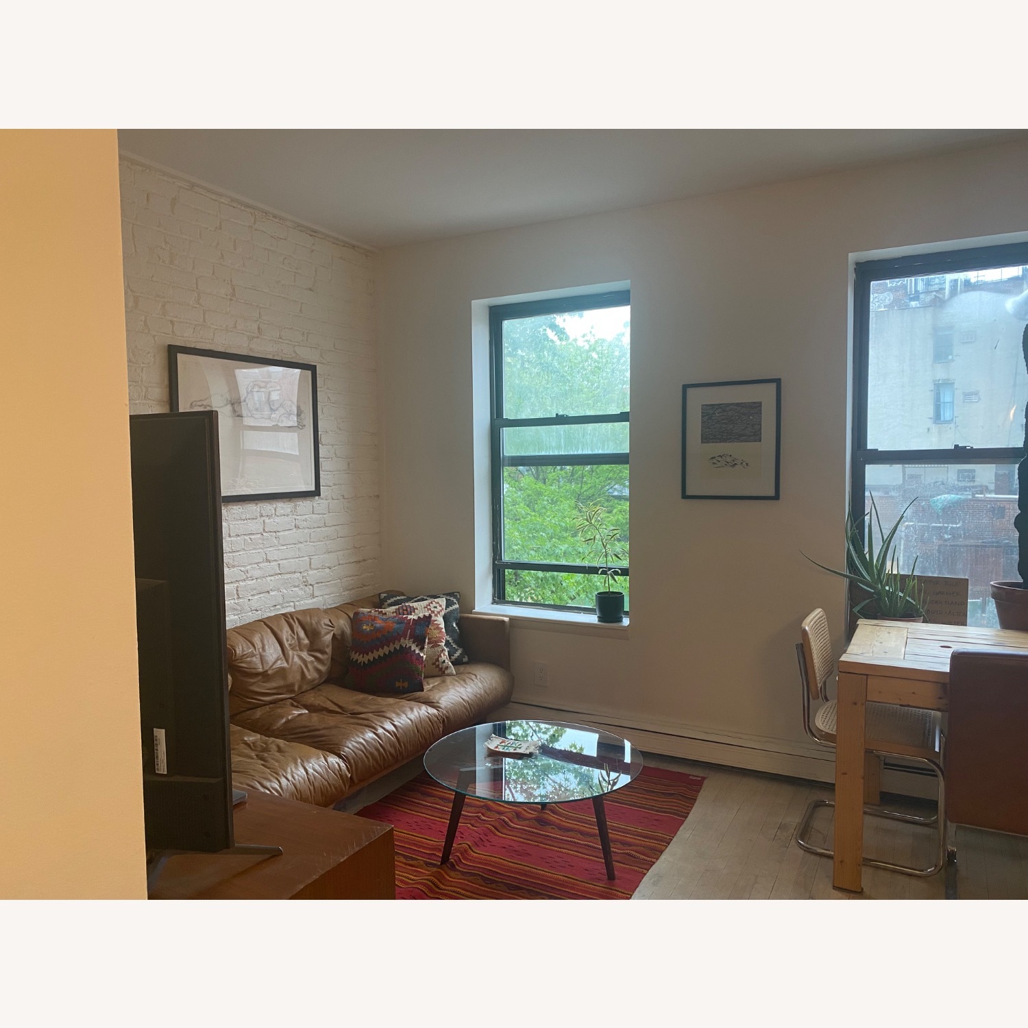 Article Nirvana Light Brown Leather 3+ Seater Sofa - image-3