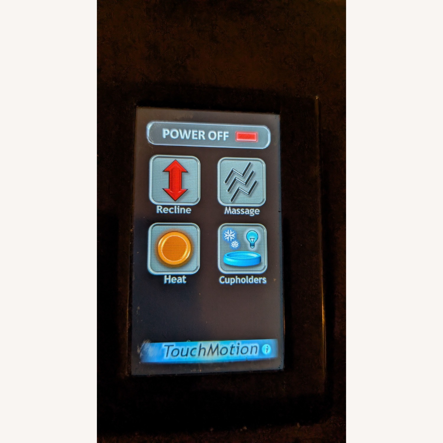 Reclining Media Sectional W Console - image-5