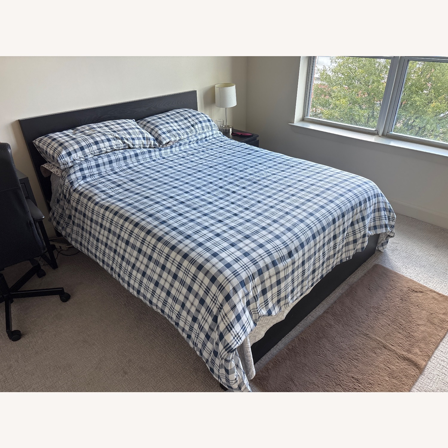 IKEAMALM Black Queen Bed  - image-2