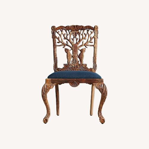 Used Natural Wood Dining Chair for sale on AptDeco