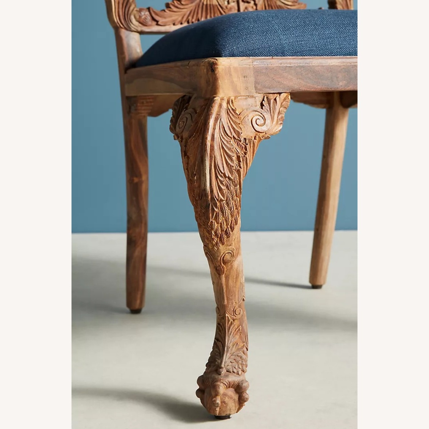 Natural Wood Dining Chair - image-2