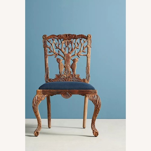 Used Natural Wood Dining Chair for sale on AptDeco
