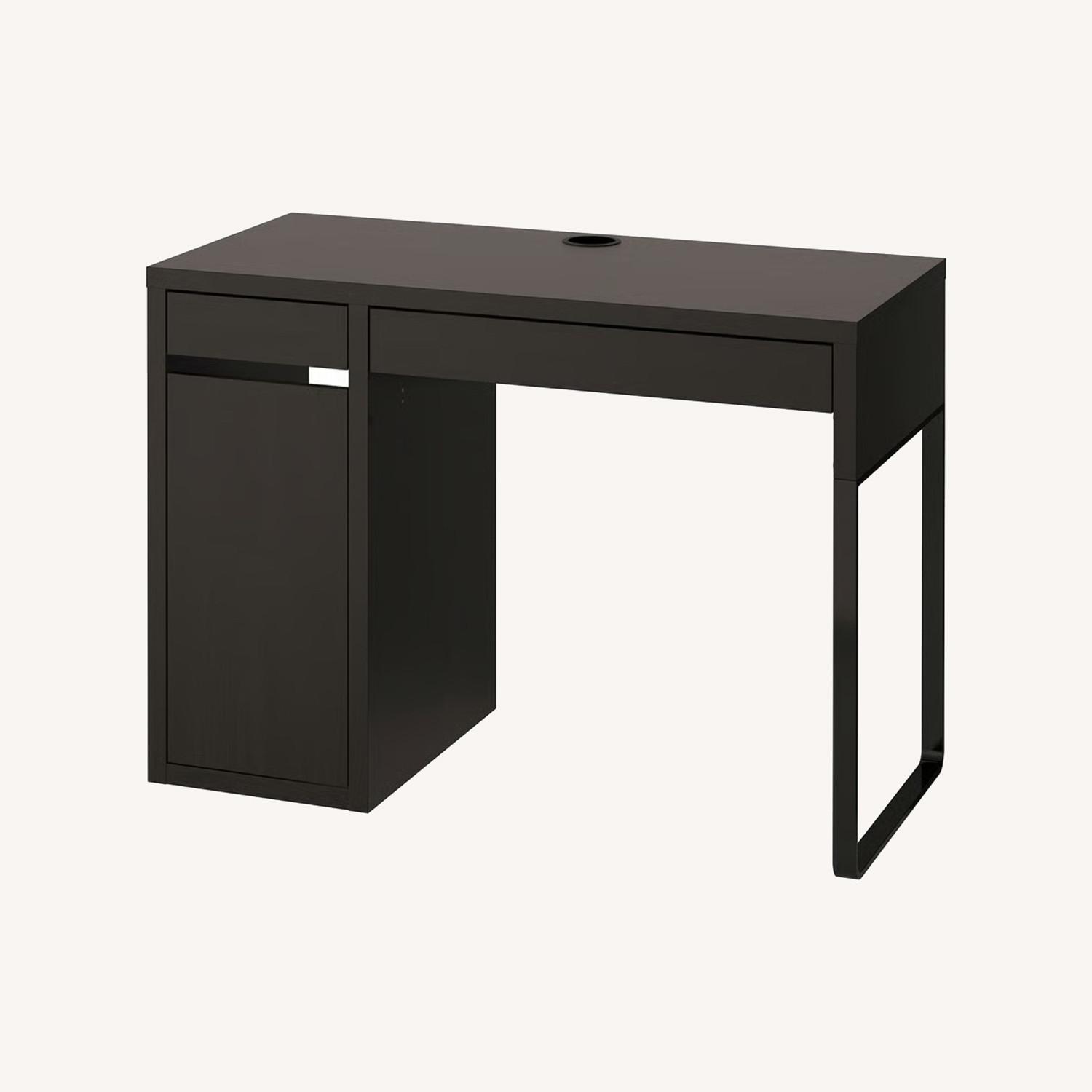 IKEA MICKE Black Desk - image-0