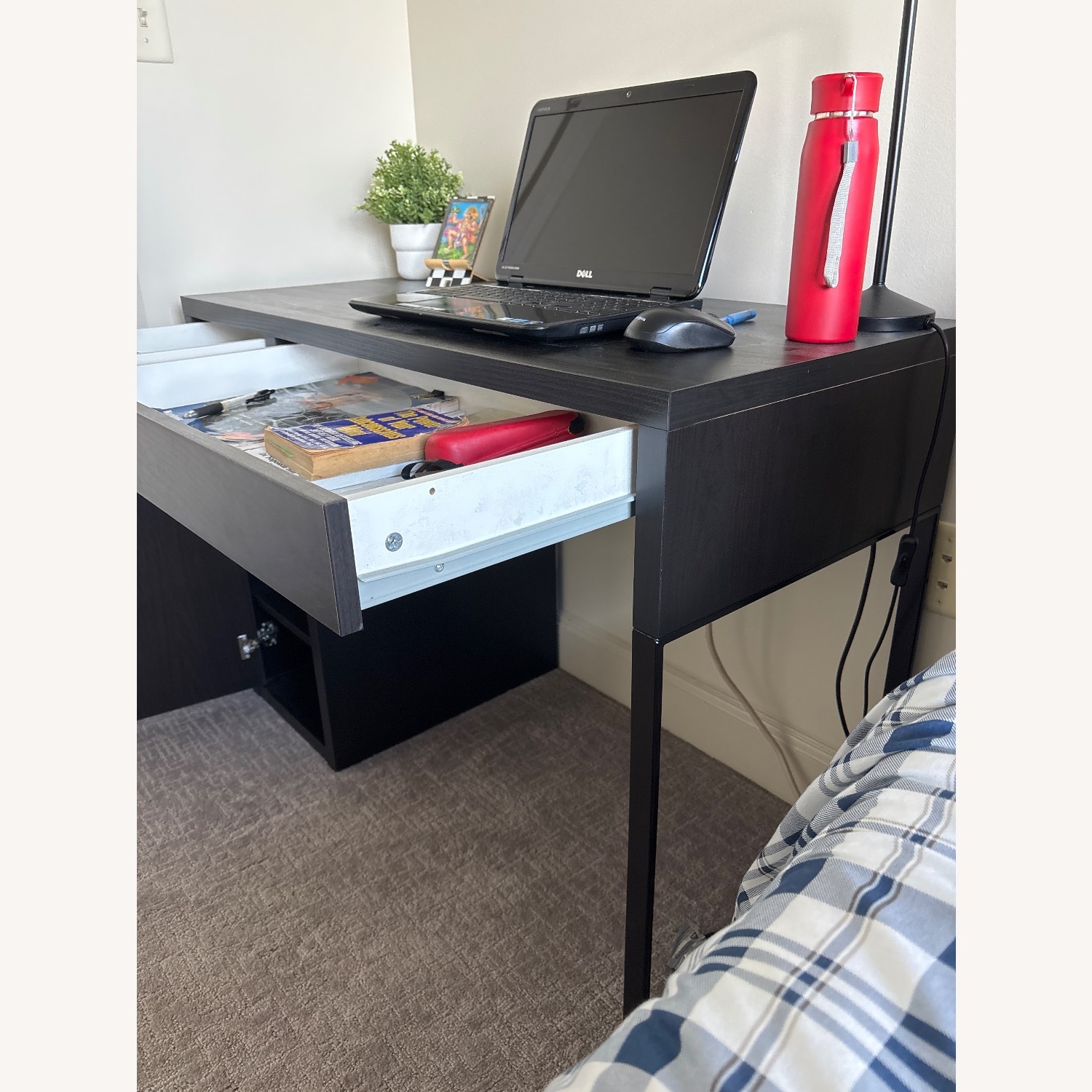 IKEA MICKE Black Desk - image-3