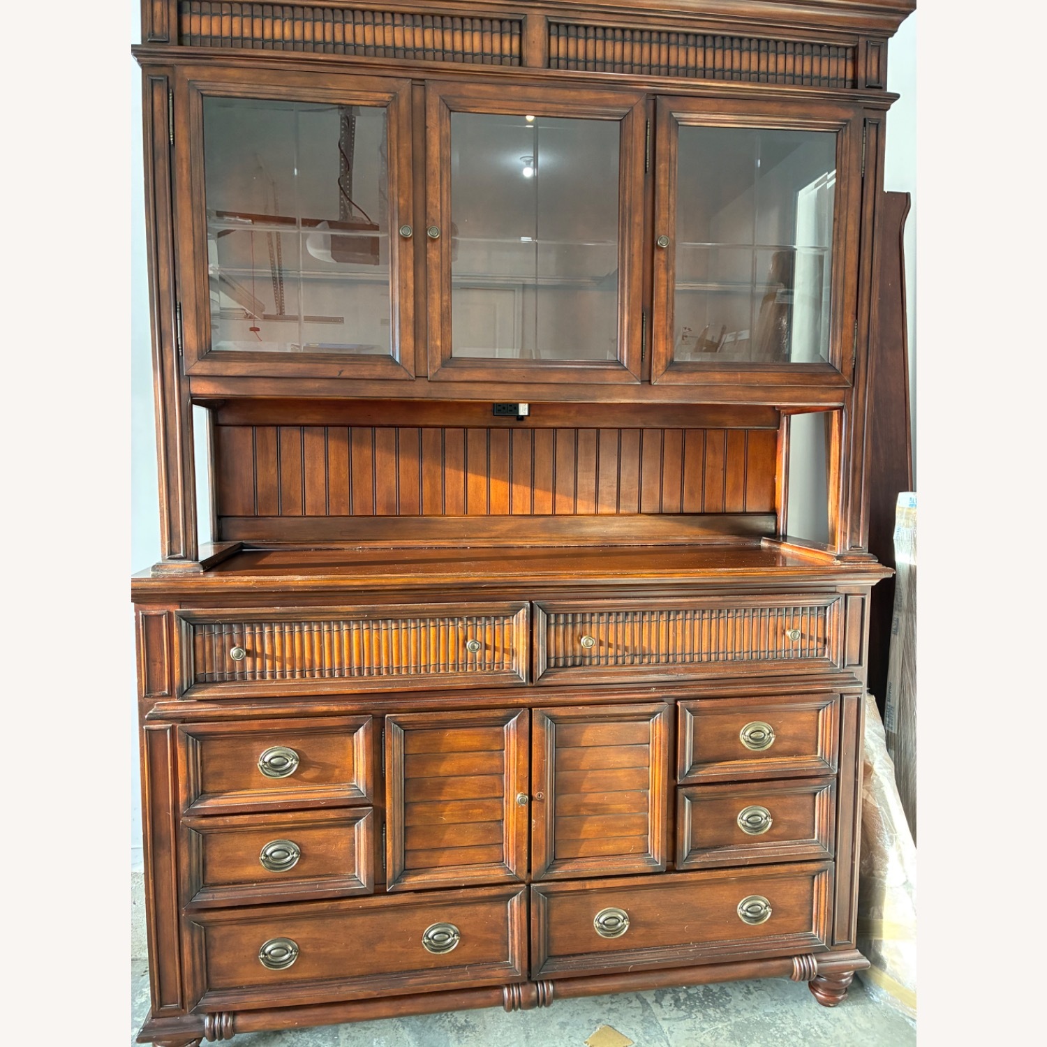 China Cabinet and Hutch  - image-3