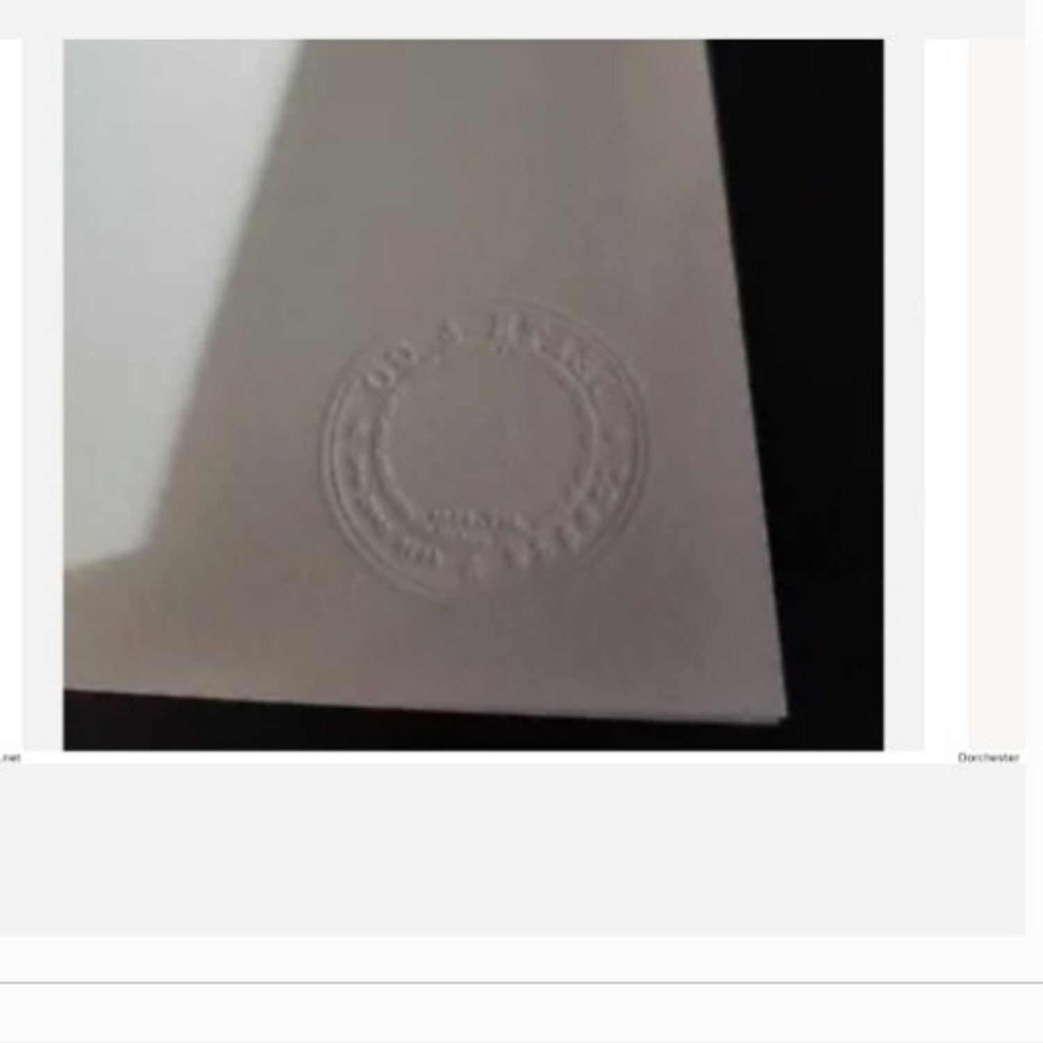 Vintage Marc Chagall Circus Signed Embossed Stamp - image-4