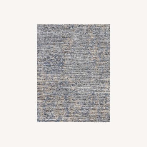 Used Nourison Ellora Blue Area Rug 6' x 9' for sale on AptDeco