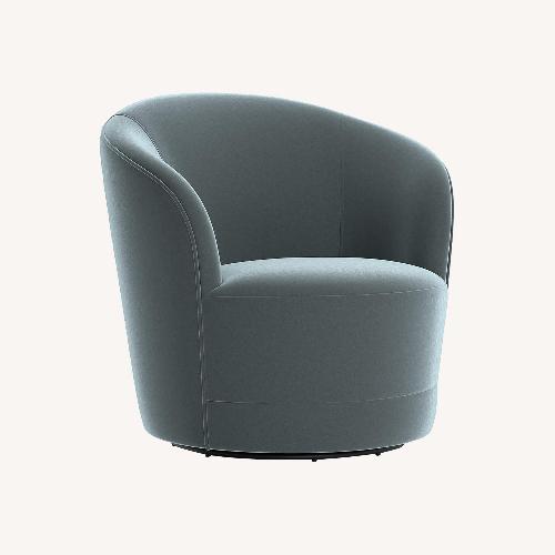 Used Crate & Barrel Custom Infiniti Swivel  Chair  for sale on AptDeco