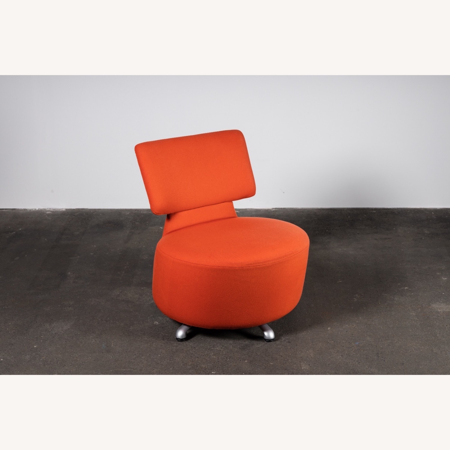 Cassina Toshiyuki Kita Orange Fabric Accent Chair - image-6