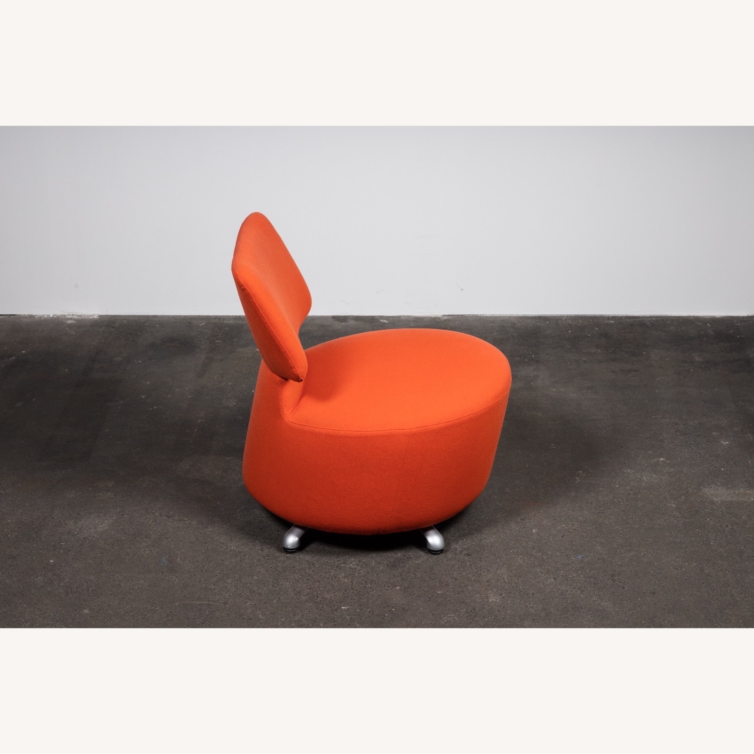 Cassina Toshiyuki Kita Orange Fabric Accent Chair - image-5