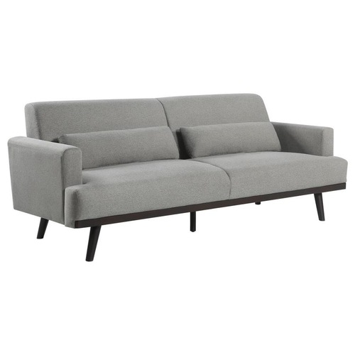 Used Mid-Century Style Sofa In Sharkskin Upholstery for sale on AptDeco