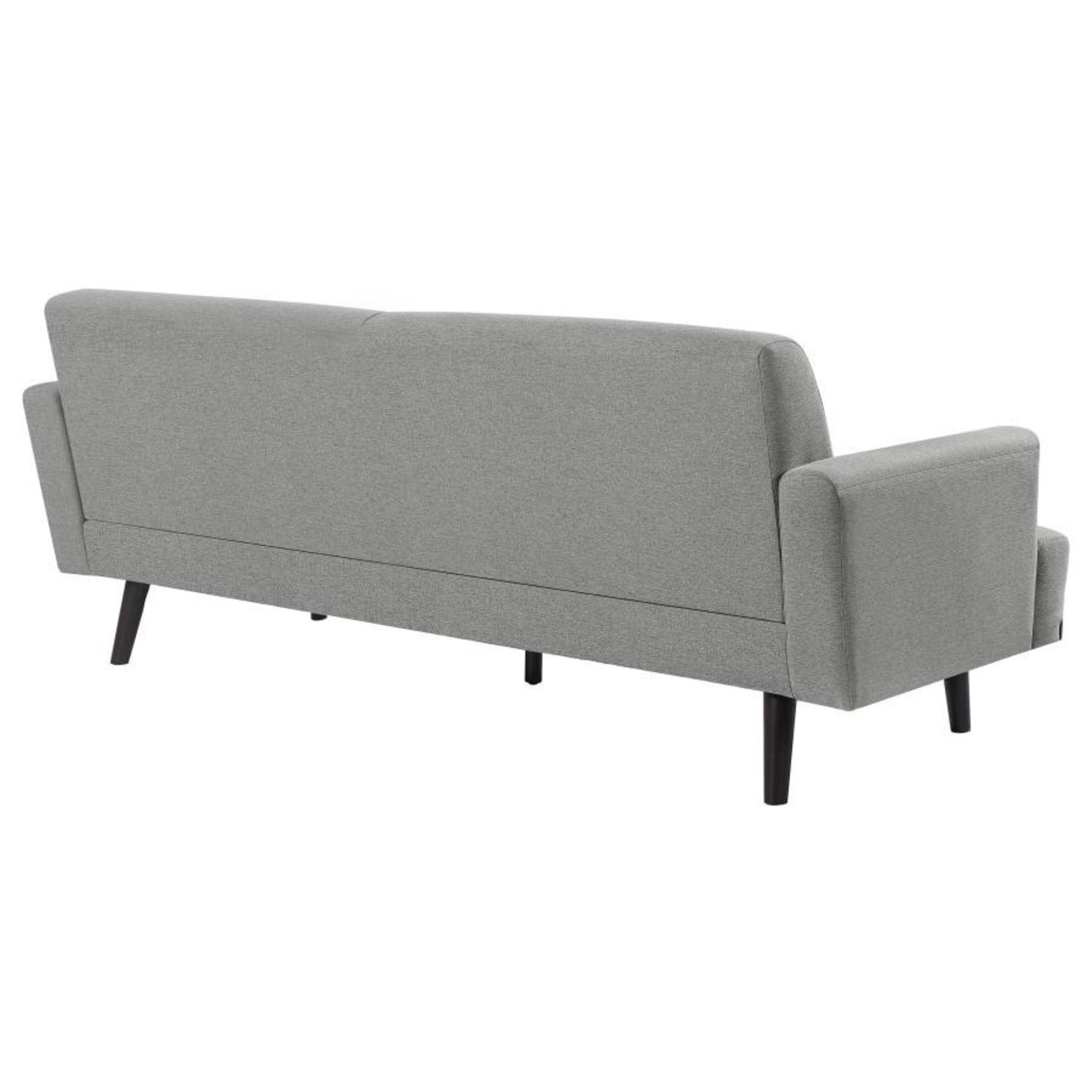 Mid-Century Style Sofa In Sharkskin Upholstery - image-6