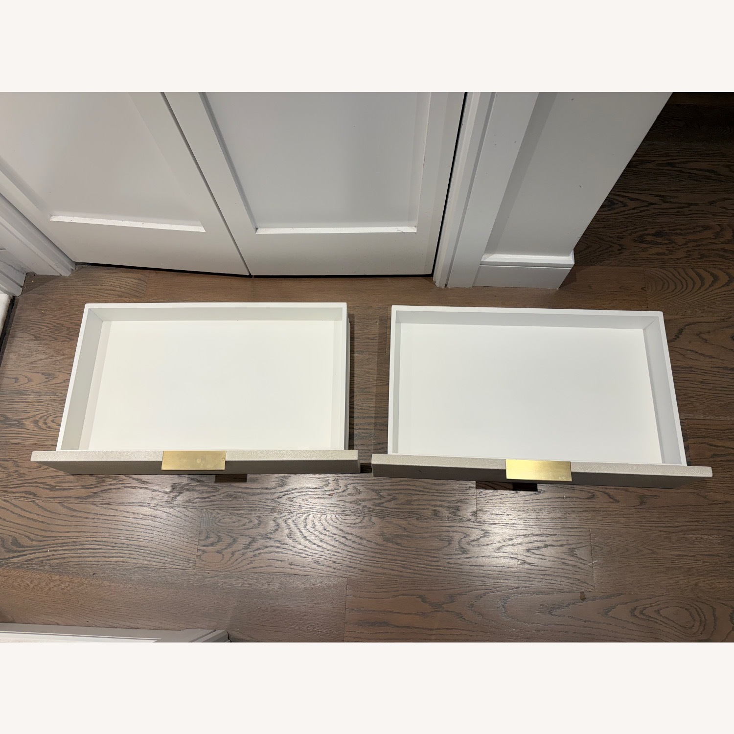 Restoration Hardware Clio Shagreen Crib Toddler Bed Kit - image-23