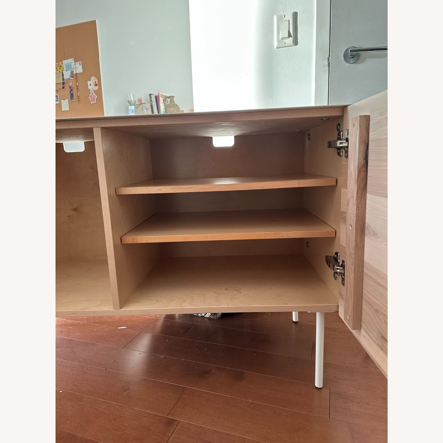 Blu Dot Clad White Wood Sideboard - image-7