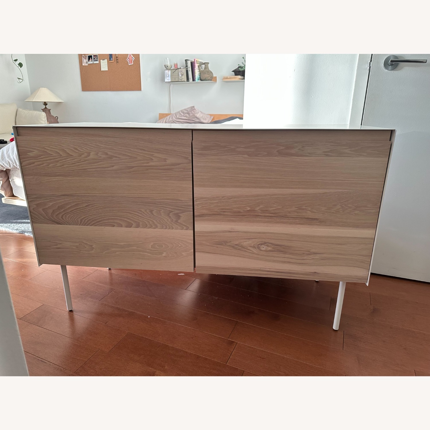 Blu Dot Clad White Wood Sideboard - image-2