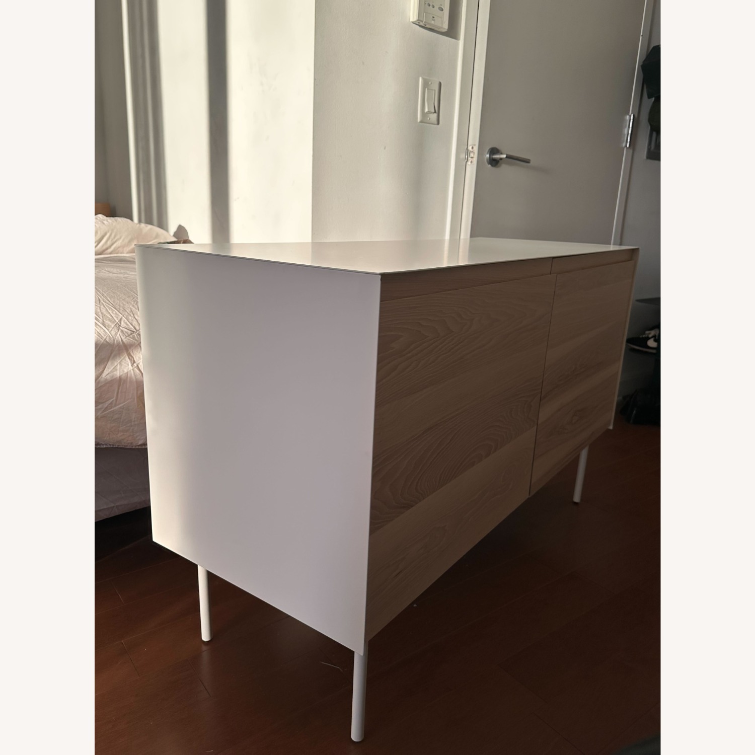 Blu Dot Clad White Wood Sideboard - image-3