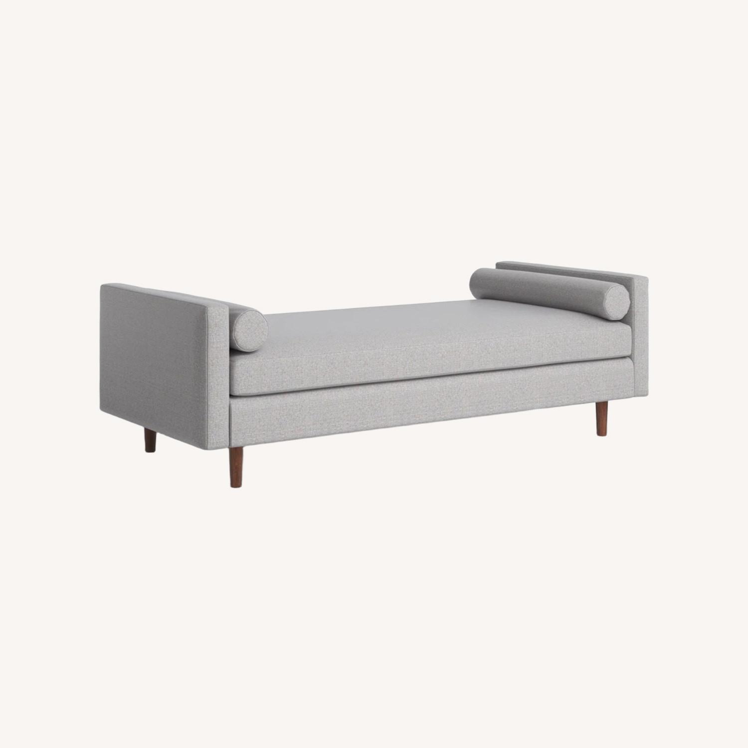 Light Gray Laguna Fabric Twin Daybed - All Modern - image-0