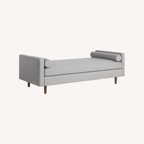 Used Light Gray Laguna Fabric Twin Daybed - All Modern for sale on AptDeco