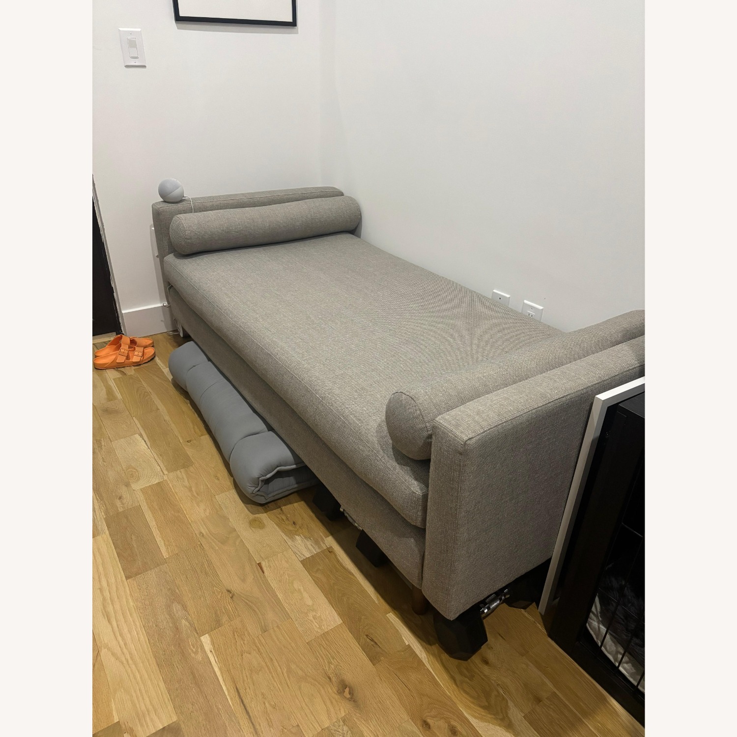 Light Gray Laguna Fabric Twin Daybed - All Modern - image-2