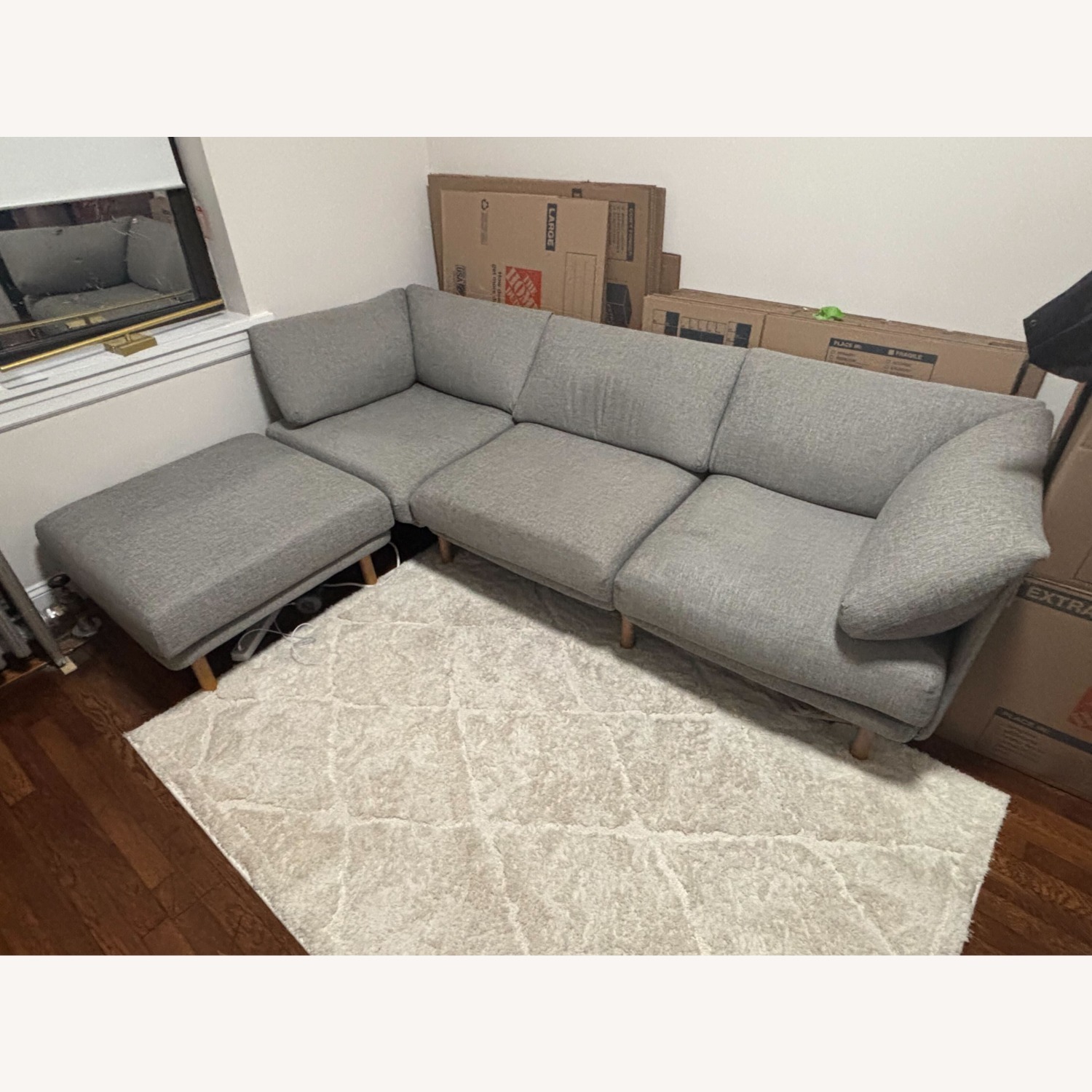 Range 4-Piece Sectional Lounger - image-1