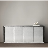 Restoration Hardware Strand Mirrored Sideboard Large Sideboard