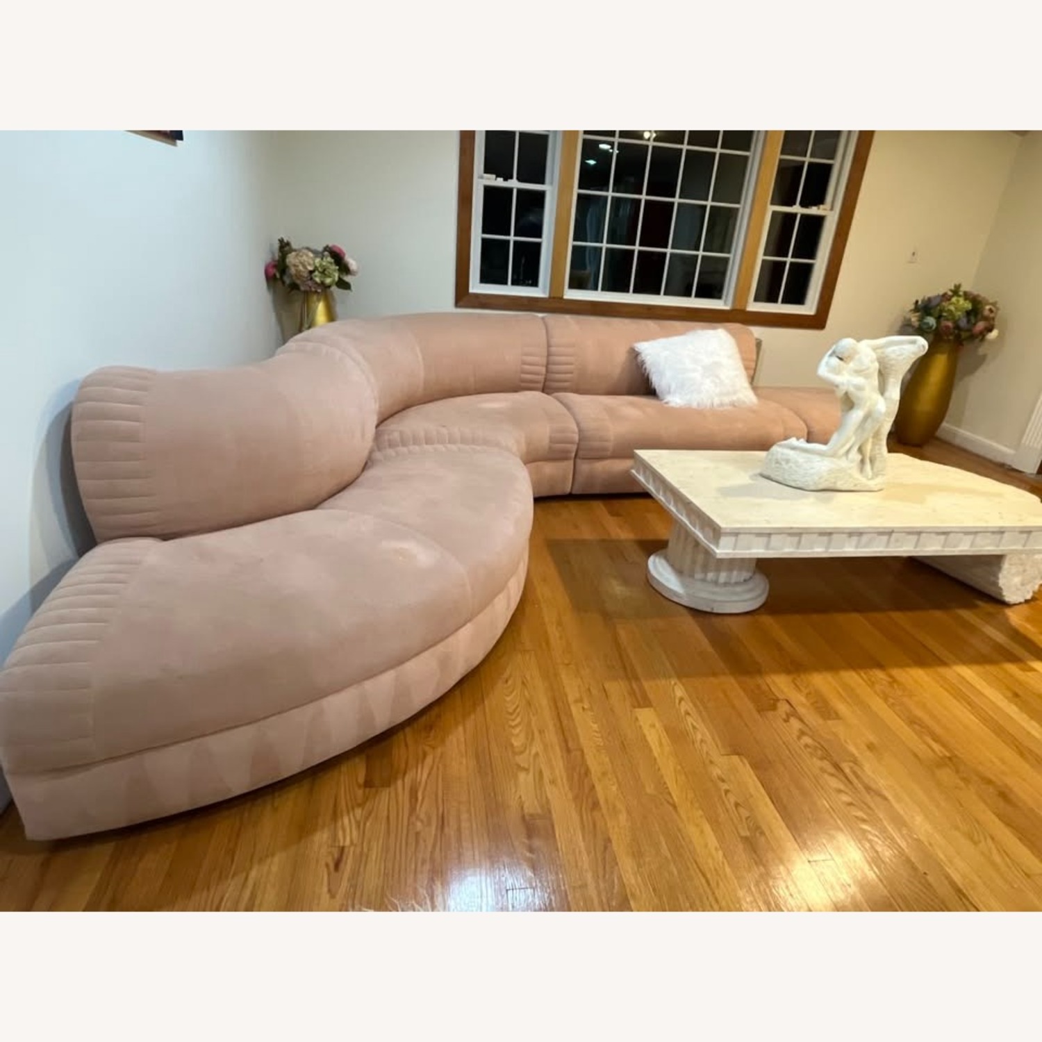 Pink 3+ Piece Sectional - image-3