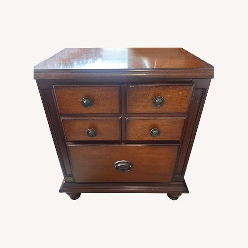 Used Dark Brown Wood Nightstands for sale on AptDeco