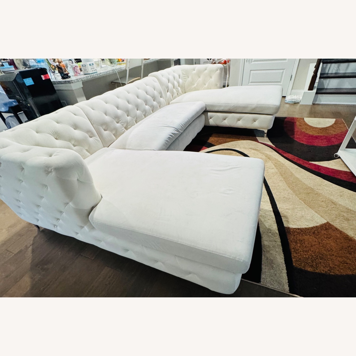 Miranda 3-piece Velvet Sectional - image-5