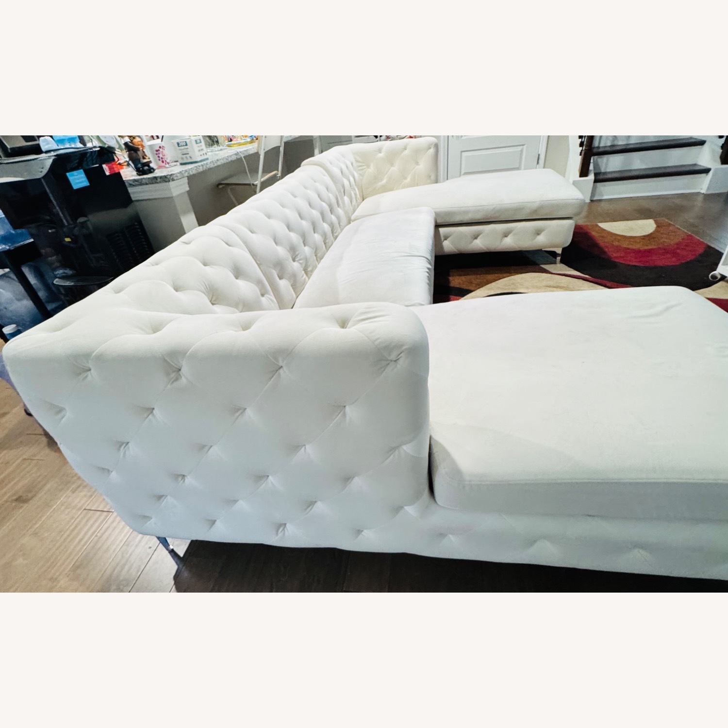 Miranda 3-piece Velvet Sectional - image-6