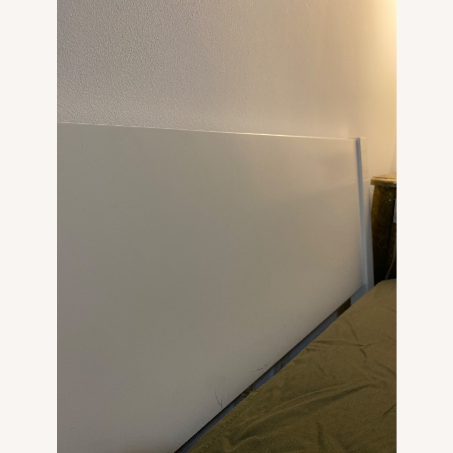 West Elm Roan White Wood Full Platform Bed - image-6