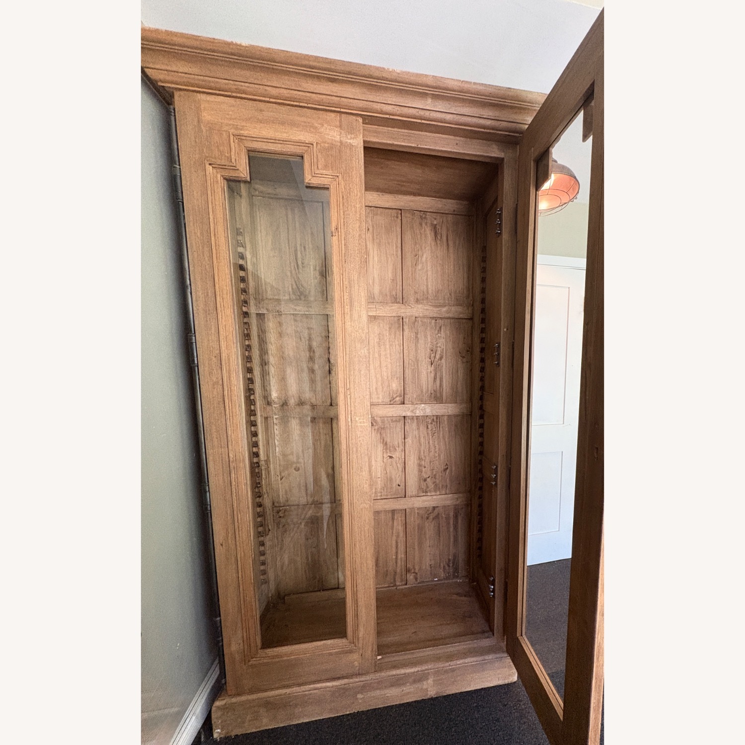 Restoration Hardware St. James Glass Cabinet  - image-5