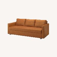 IKEA FRIHETEN Dark Brown Fabric Sleeper Sofa