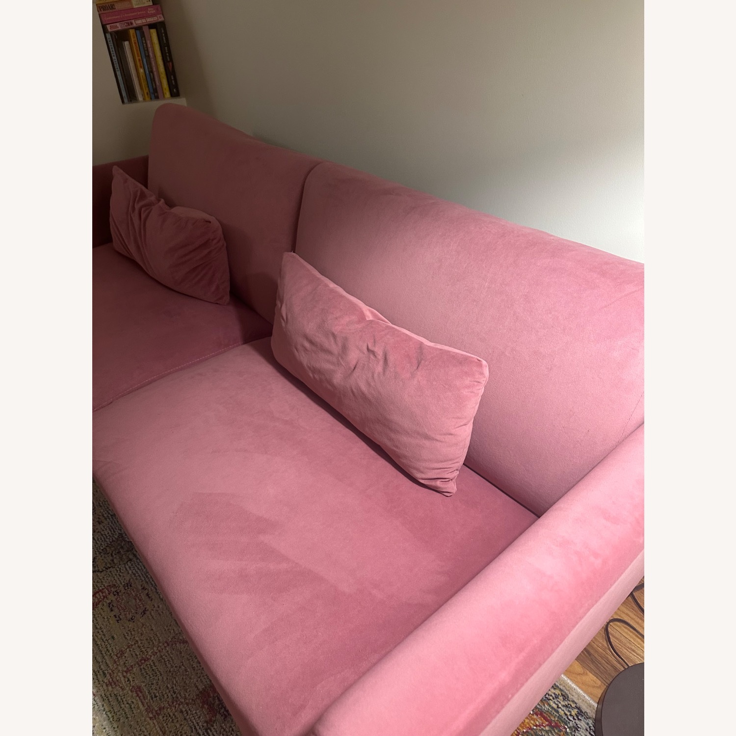 Wayfair Mercer41 Mauve Pink 2 Seater Sleeper Sofa - image-3