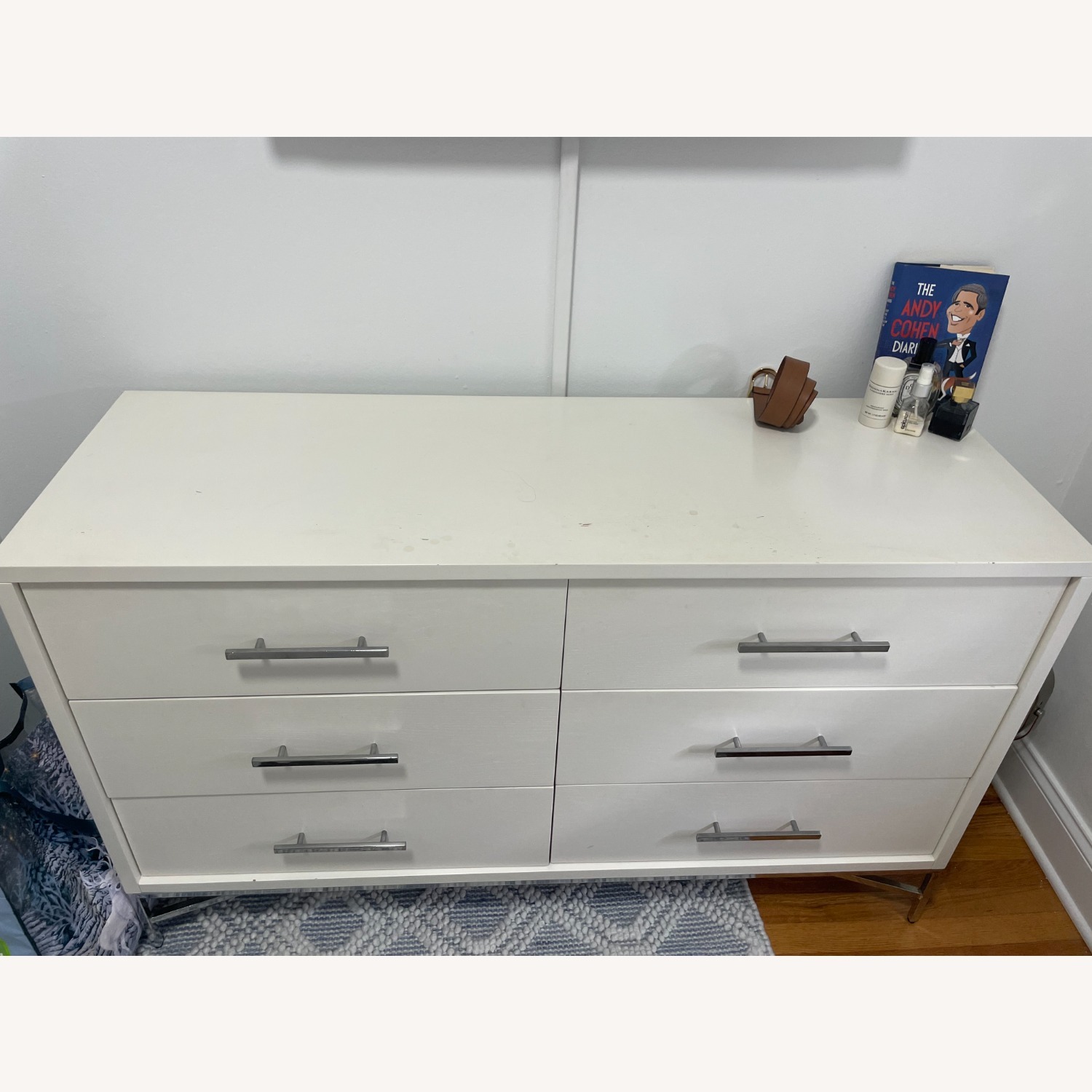 West Elm White Wood City Storage 6-Drawer Dresser - image-2