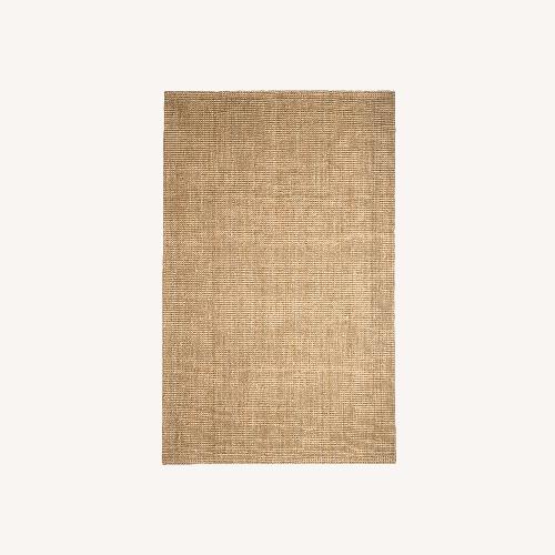 Used West Elm Natural Boucle Area Rug 9' x 12' for sale on AptDeco