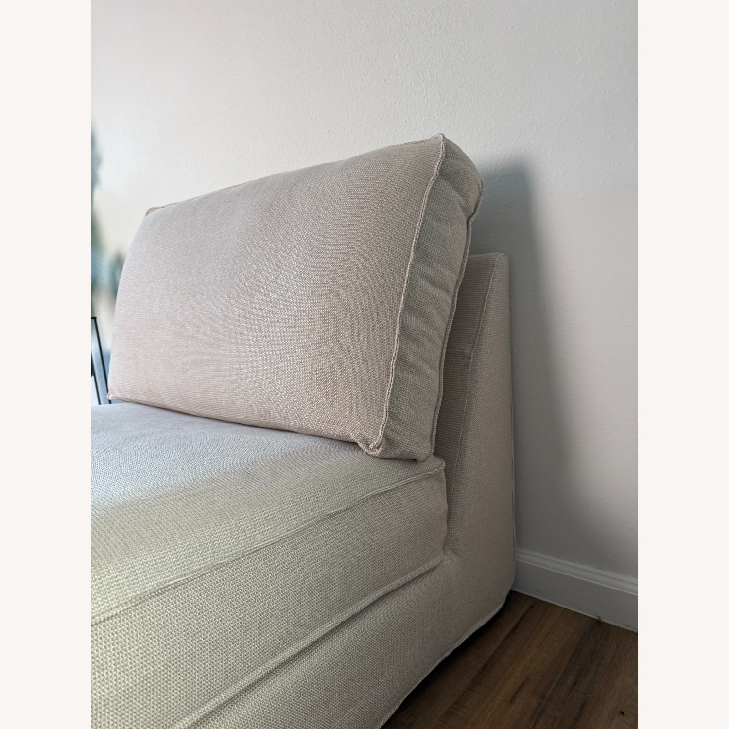IKEA Kivik Natural Cotton Sleeper Sofa - image-11