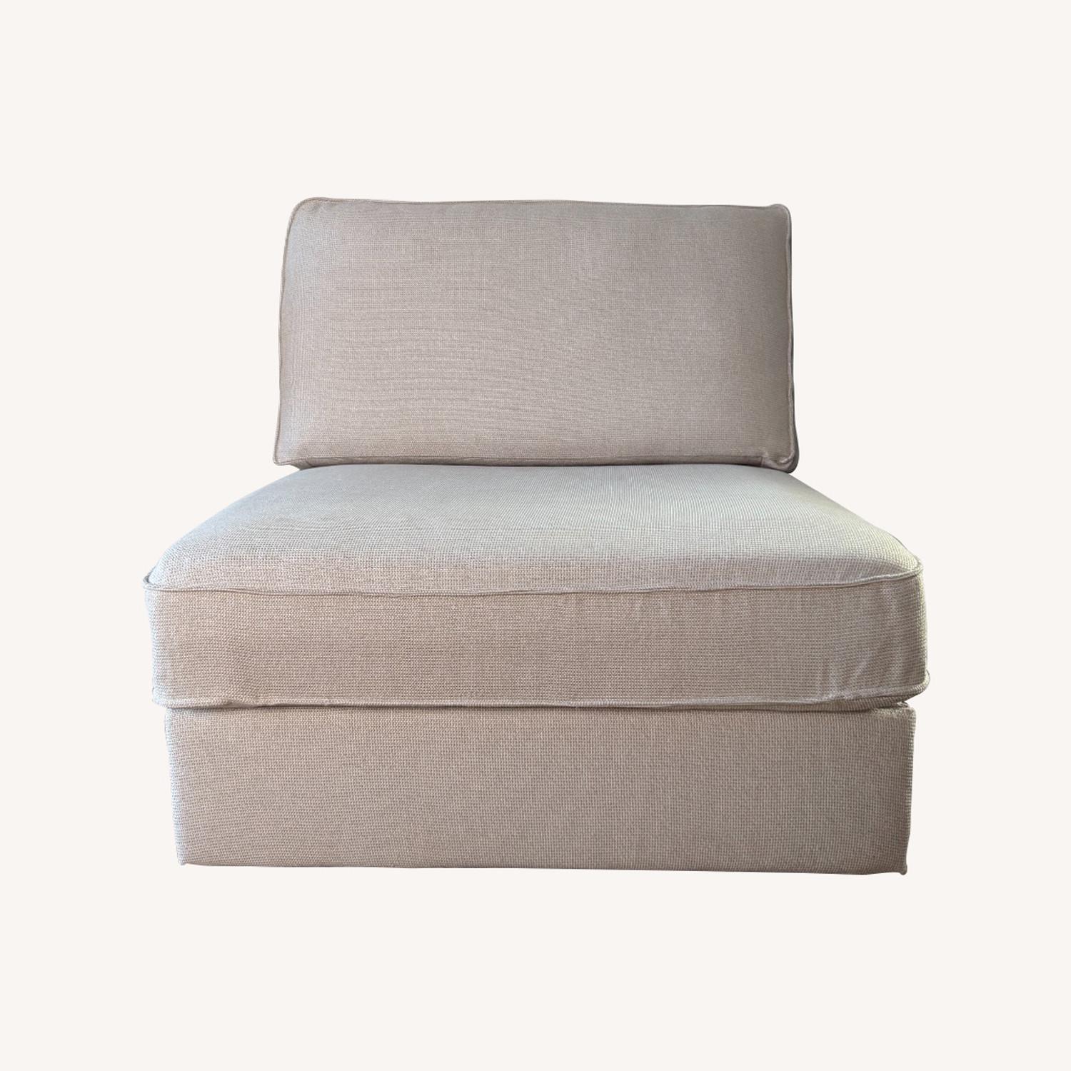 IKEA Kivik Natural Cotton Sleeper Sofa - image-0