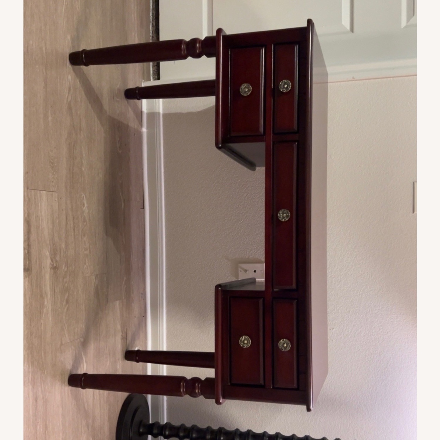 Cherry Solid Wood Writing Desk - image-1