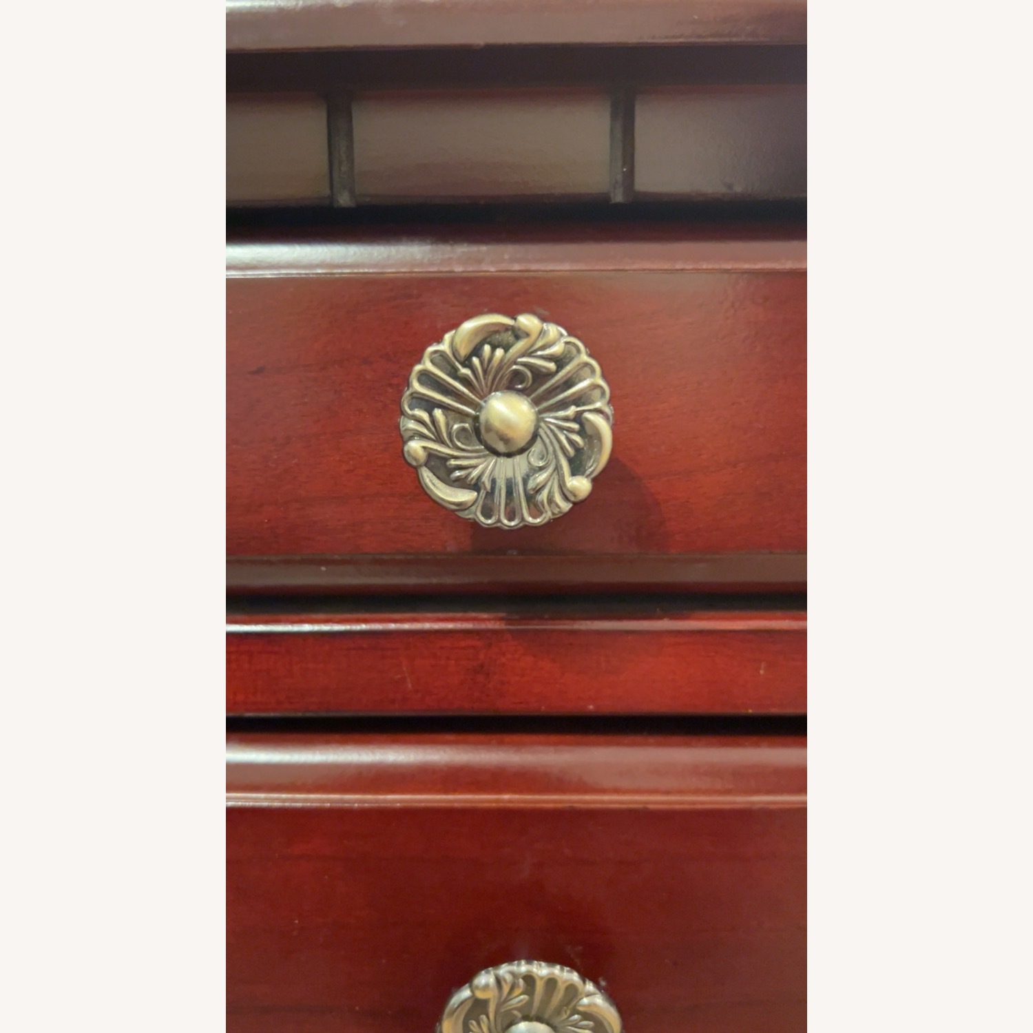 Cherry Solid Wood Writing Desk - image-4