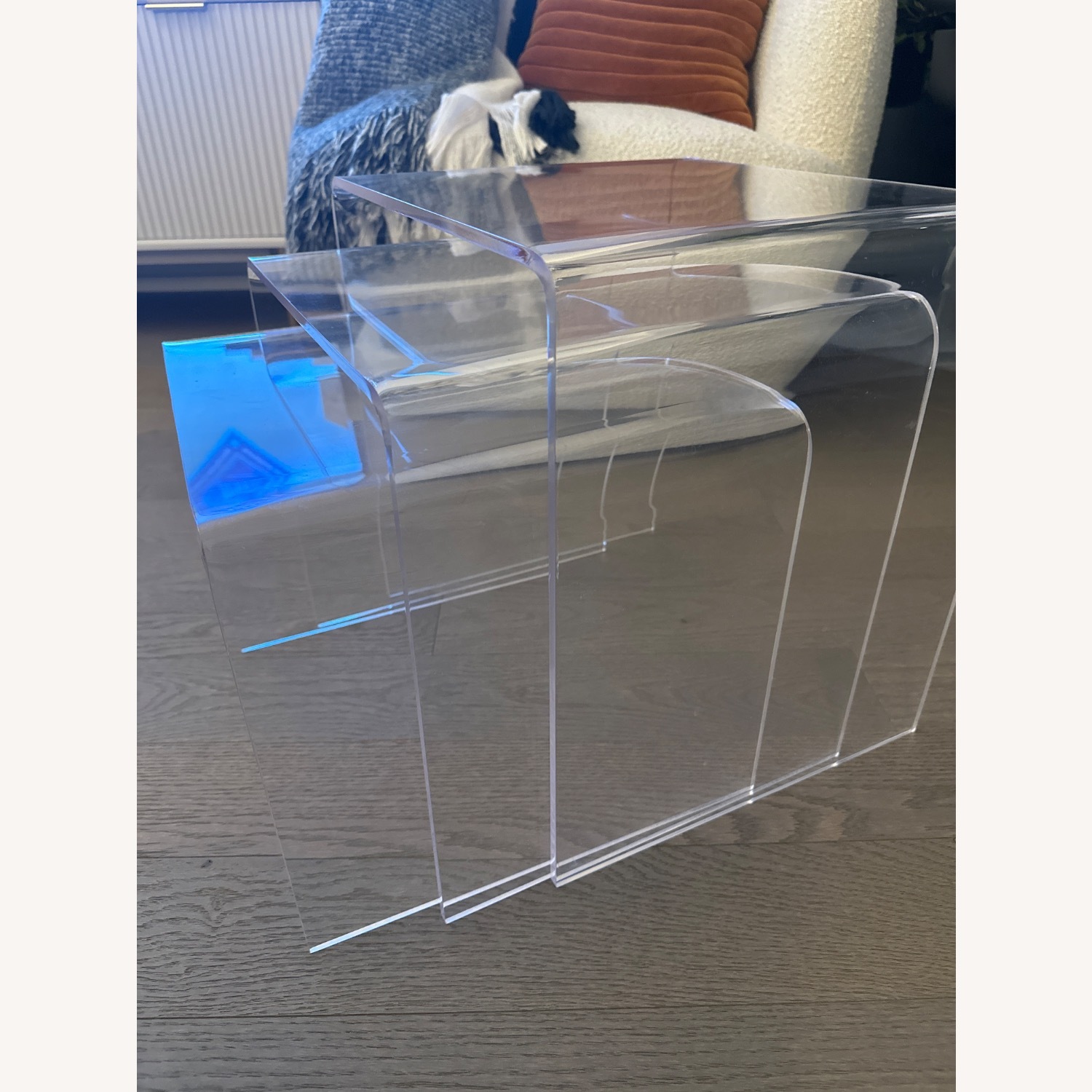 Acrylic Home Design Side Tables - image-3