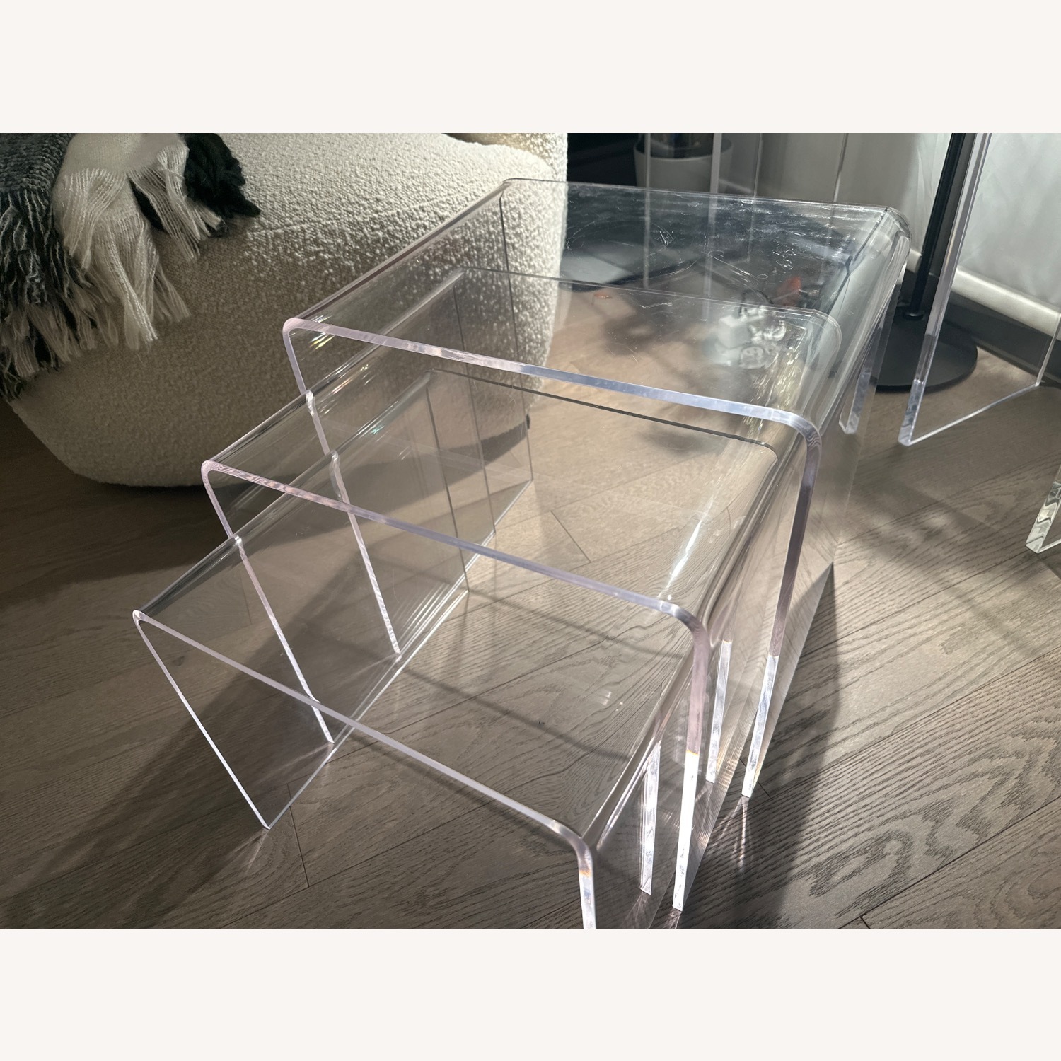 Acrylic Home Design Side Tables - image-5