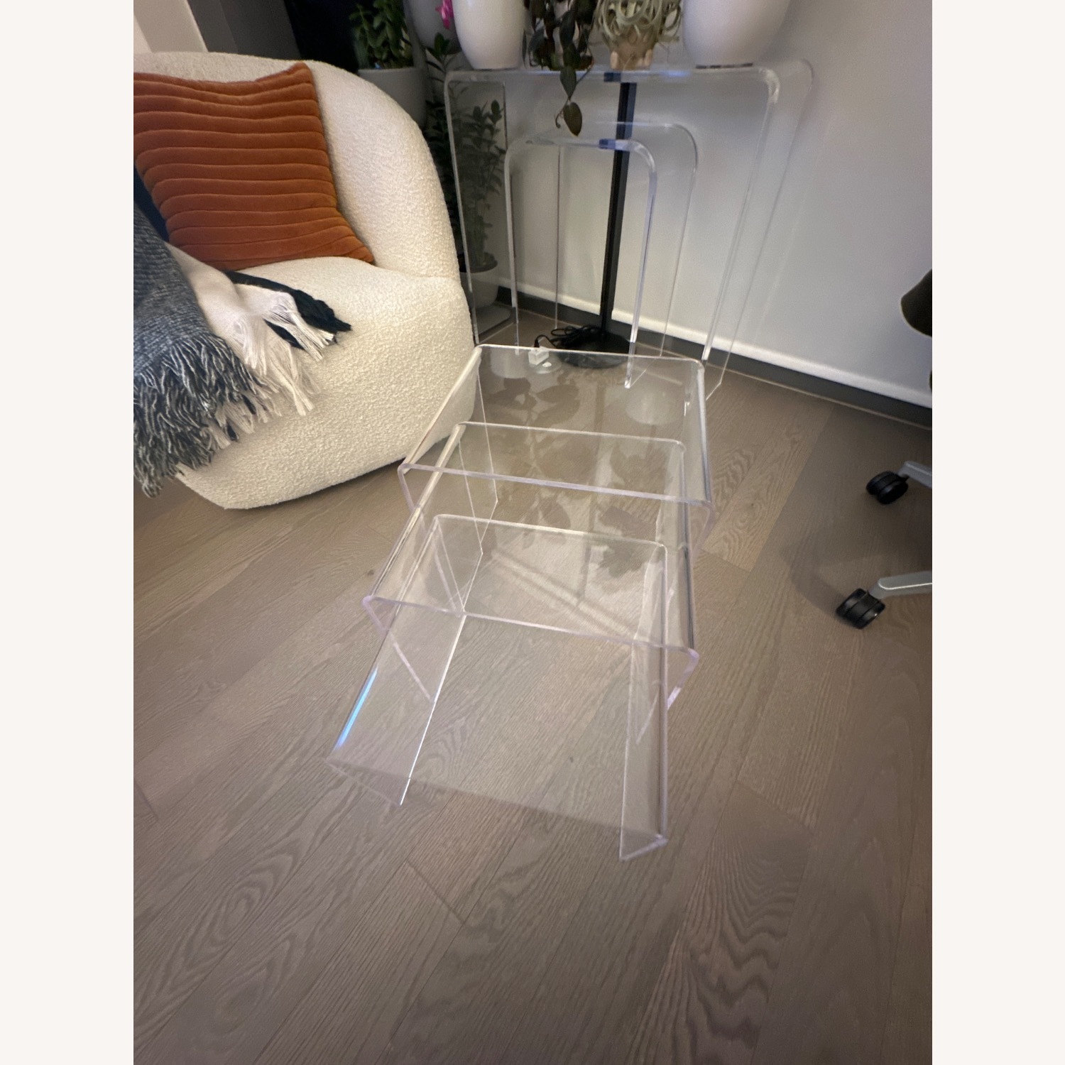 Acrylic Home Design Side Tables - image-2