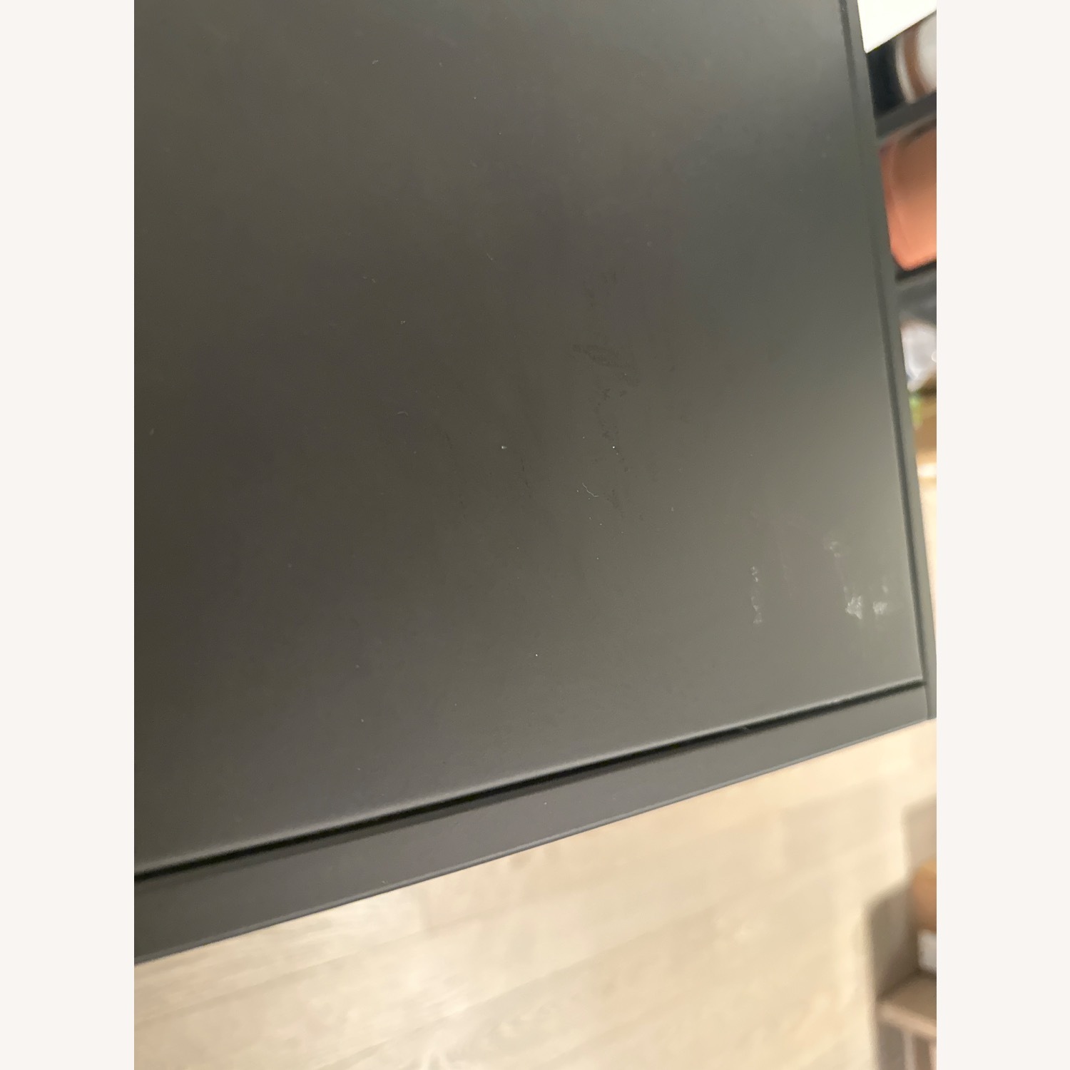 Black Metal Side Table - image-4